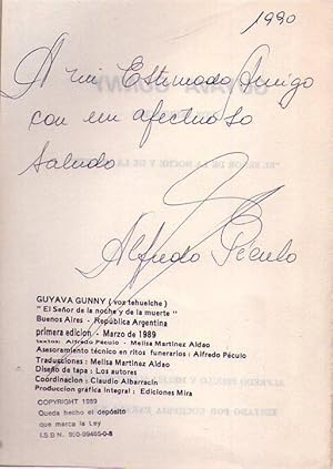 GUYAVA GUNNY. Voz tehuelche. El señor de la noche y de la muerte. (Creencias religiosas, mitos y ...