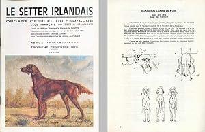 LE SETTER IRLANDAIS. Revue Trimestrielle. Troisième Trimestre 1979