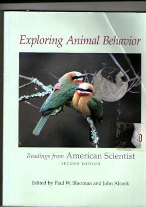 Imagen del vendedor de Exploring Animal Behavior: Readings from American Scientist a la venta por Books Authors Titles