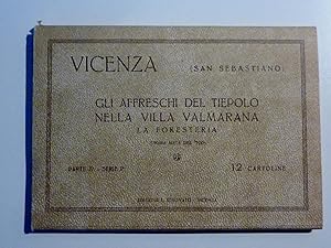 Lotto Cartoline "VICENZA ( San Sebastiano ) - GLI AFFRESCHI DEL TIEPOLO NELLA VILLA VALMARANA - L...