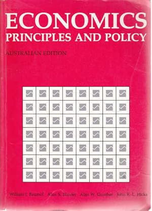 Imagen del vendedor de Economics: Principles and Policy a la venta por Goulds Book Arcade, Sydney