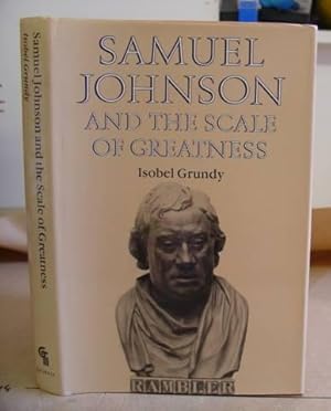 Bild des Verkufers fr Samuel Johnson And The Scale Of Greatness zum Verkauf von Eastleach Books