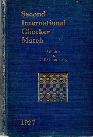 Second International Checker Match America Vs. Great Britain 1927