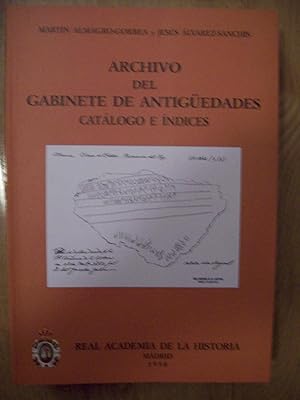 Imagen del vendedor de ARCHIVO DEL GABINETE DE ANTIGEDADES. CATLOGO E NDICES a la venta por Itziar Arranz Libros & Dribaslibros