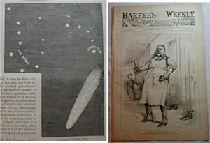 Harper's Weekly [A Journal of Civilization] July 16, 1881 Issue; Thomas Nast; Donati's Comet, Cog...