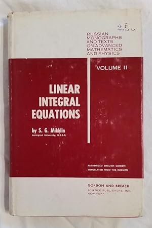 Linear Integral Equations