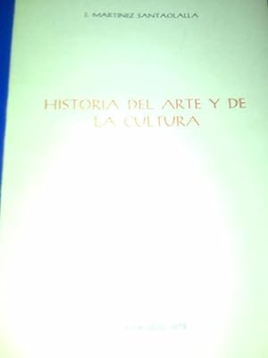 Historia Del Arte y De La Cultura