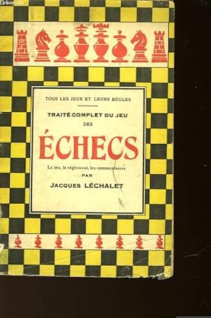 Image du vendeur pour LES ECHECS mis en vente par Le-Livre