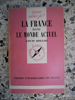 Seller image for La France dans le monde actuel for sale by Frederic Delbos