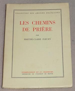Seller image for LES CHEMINS DE PRIERE for sale by LE BOUQUINISTE