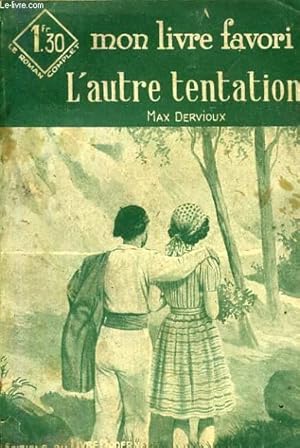 Seller image for L'AUTRE TENTATION for sale by Le-Livre