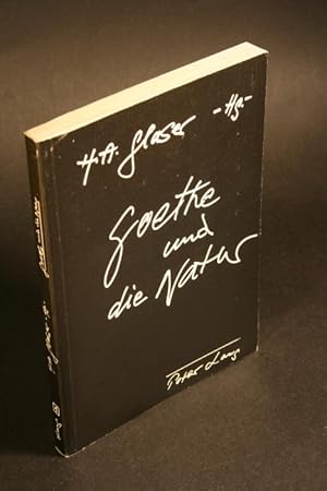 Imagen del vendedor de Goethe und die Natur : Referate des Triestiner Kongresses. a la venta por Steven Wolfe Books