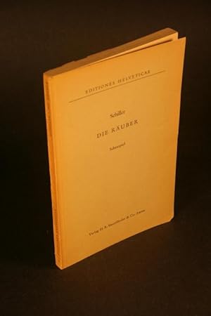 Seller image for Die Ruber. Ein Schauspiel von fnf Akten. for sale by Steven Wolfe Books