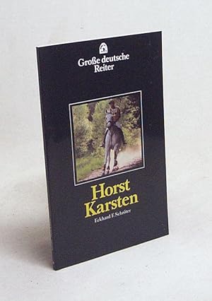 Image du vendeur pour Horst Karsten / Eckhard F. Schrter mis en vente par Versandantiquariat Buchegger