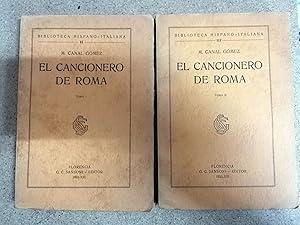 EL CANCIONERO DE ROMA. I y II. Completo
