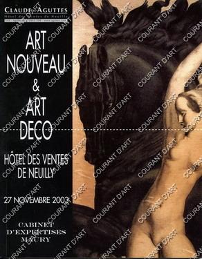 ART NOUVEAU & ART DECO. [POE. LALIQUE. DE MUSSET. MOREAU. ROB-MALLET-STEVENS & HERBST. LE CORBUSI...