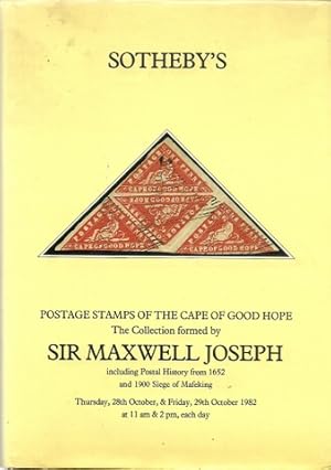 Postage Stamps of the Cape of Good Hope (The Collection formed by Sir Maxwell Joseph including Po...