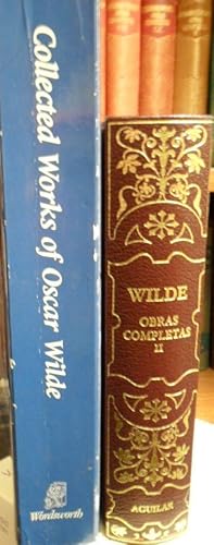 Image du vendeur pour OBRAS COMPLETAS Tomo II + COLLECTED WORKS OF OSCAR WILDE The complete plays, poems and stories indluding the Picture of Dorian Gray and De Profundis mis en vente par Libros Dickens