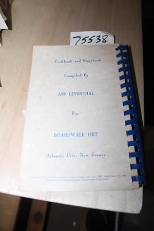 Seller image for Cookbook and Storybook for Boardwalk Ort Atlantic City, New Jersey for sale by Princeton Antiques Bookshop