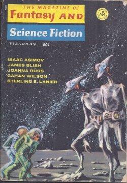 Seller image for The Magazine of FANTASY AND SCIENCE FICTION (F&SF): February, Feb. 1970 for sale by Books from the Crypt