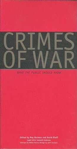 Imagen del vendedor de Crimes of War: What the Public Should Know a la venta por Fine Print Books (ABA)