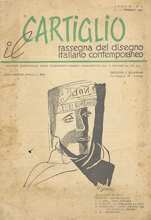 CARTIGLIO (IL) Rassegna del disegno italiano contemporaneo. Edizione quindicinale degli Stabilime...
