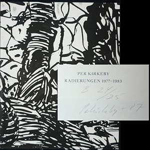 Bild des Verkufers fr Per Kirkeby. Werkverzeichnis der Radierungen 1977-1983. In Zusammenarbeit mit dem Silkeborg Kunstmuseum. zum Verkauf von Daniel Thierstein