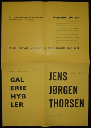 Image du vendeur pour Jens Jrgen Thorsen. Utrolige malerier og hyldester. mis en vente par Daniel Thierstein