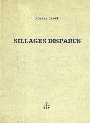 Imagen del vendedor de SILLAGES DISPARUS a la venta por Le-Livre