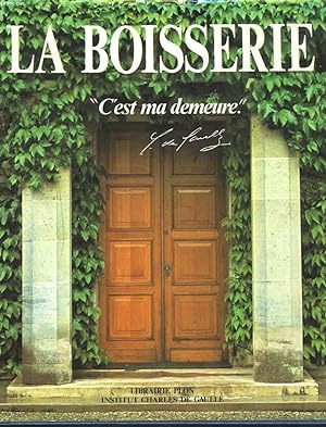 Image du vendeur pour LA BOISSERIE "C'EST MA DEMEURE". + ARTICLE : DE GAULLE, L'ALBUM-SOUVENIR (SAMEDI 10 NOVEMBRE 1979). mis en vente par Le-Livre