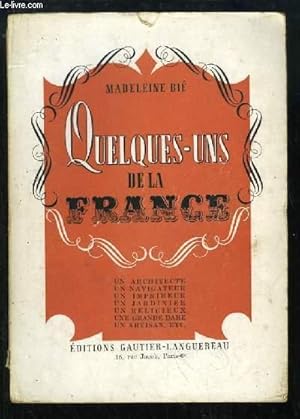 Seller image for Quelques-uns de la France. for sale by Le-Livre