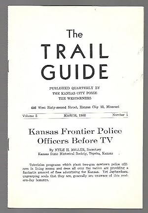 Immagine del venditore per The Trail Guide Volume 3 No. 1, March 1958 venduto da K. L. Givens Books