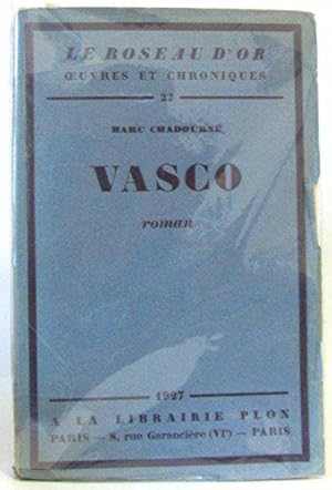 Imagen del vendedor de Vasco a la venta por JLG_livres anciens et modernes