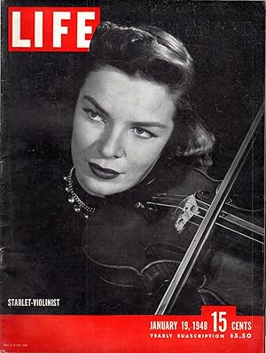 Seller image for Life Magazine, January 19, 1948; Volume 24, No. 3 for sale by Dorley House Books, Inc.