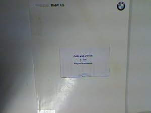 Seller image for Auto und Umwelt 3. Teil : Abgas-Emission. Vorlesungsreihe im Rahmen des Aufbaustudiums Umweltschutztechnik; for sale by books4less (Versandantiquariat Petra Gros GmbH & Co. KG)