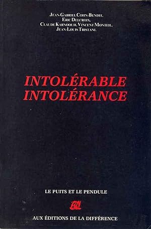 Immagine del venditore per Intolrable intolrance venduto da Eratoclio