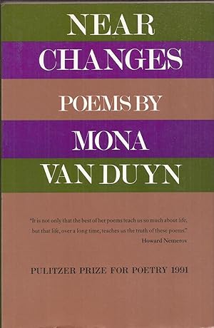 Image du vendeur pour Near Changes: Poems mis en vente par Auldfarran Books, IOBA