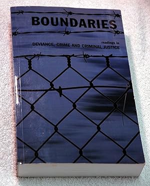 Bild des Verkufers fr Boundaries Readings in Deviance, Crime and Criminal Justice zum Verkauf von Preferred Books