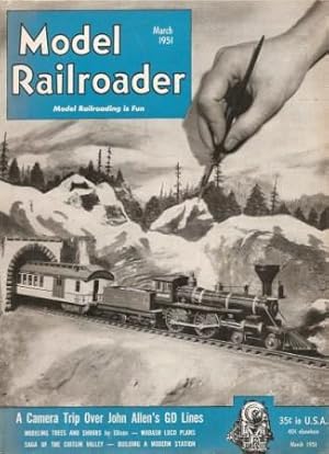 Bild des Verkufers fr Model Railroader (March, 1951; Vol. 18., No. 3) zum Verkauf von Works on Paper