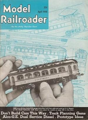 Image du vendeur pour Model Railroader (April, 1948; Vol. 15, No. 4) mis en vente par Works on Paper