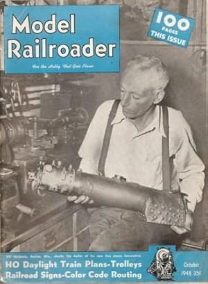 Bild des Verkufers fr Model Railroader (October, 1948; Vol. 15, No. 10) zum Verkauf von Works on Paper