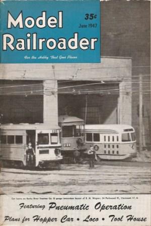 Image du vendeur pour Model Railroader (June, 1947; Vol. 14, No. 6) mis en vente par Works on Paper