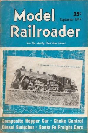 Image du vendeur pour Model Railroader (September, 1947; Vol. 14, No. 9) mis en vente par Works on Paper