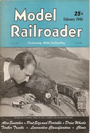 Image du vendeur pour Model Railroader (February, 1946; Vol. 13, No. 2) mis en vente par Works on Paper