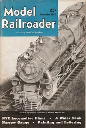 Image du vendeur pour Model Railroader (November, 1946; Vol. 13, No. 11) mis en vente par Works on Paper