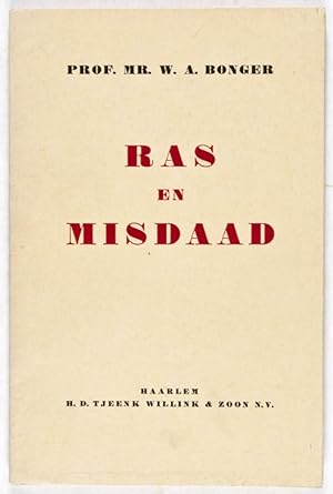 Ras en Misdaad [Race and Crime]