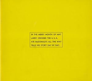 Seller image for In the merry month of May Larry crossed the U.S.A. ate McDonalds all the way tells his story day by day for sale by A&M Bookstore / artecontemporanea