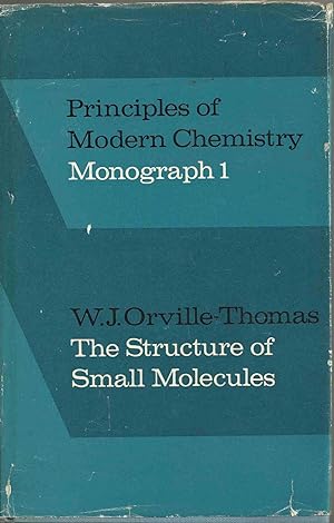 Seller image for The Structure of Small Molecules for sale by Chaucer Head Bookshop, Stratford on Avon