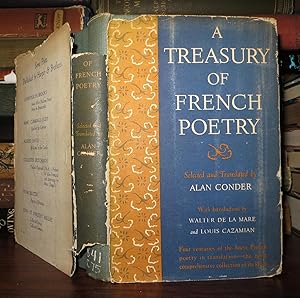 Image du vendeur pour A TREASURY OF FRENCH POETRY mis en vente par Rare Book Cellar