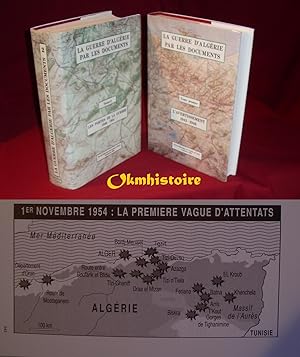 Imagen del vendedor de LA GUERRE D'ALGRIE PAR LES DOCUMENTS , ----------------------------------------------------- 2 volumes /2 . ----------------------------- TOME 1 : L'avertissement ( 1943-1946 ) , -------- TOME 2 : Les portes de la guerre : des occasions manques  l'insurrection ( 10 mars 1946 - 31 dcembre 1954 ) a la venta por Okmhistoire